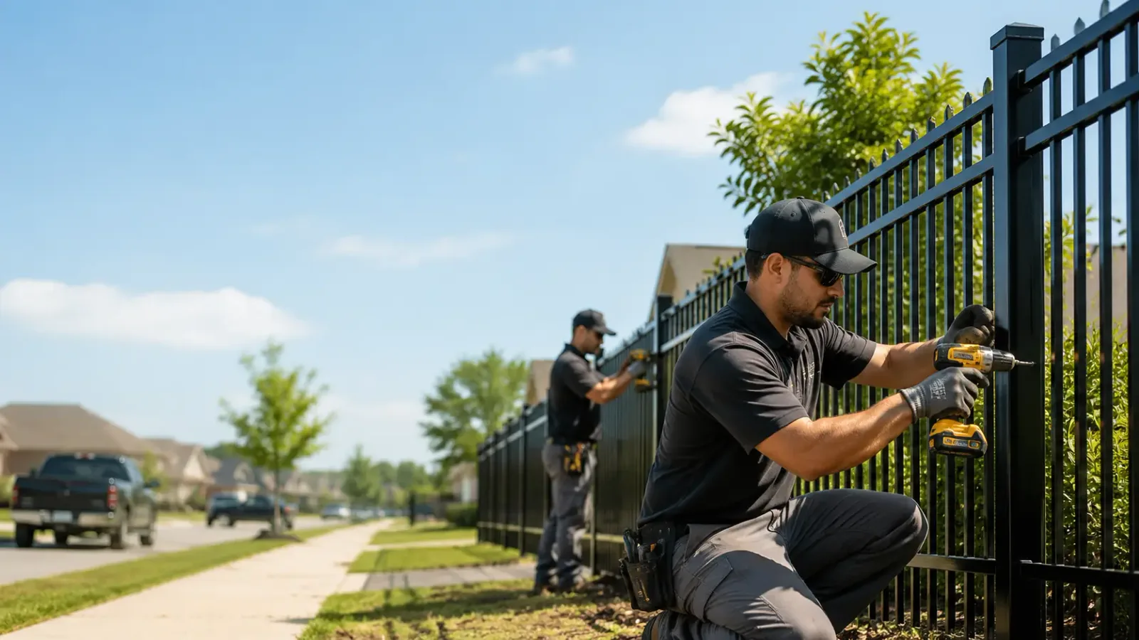 Metal Fence Installation in Sherman, CT